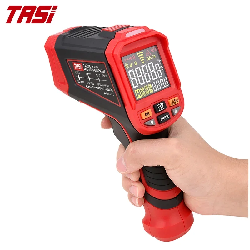 

TASI Infrared Thermometer Industrial Digital Non Contact Gun Infrared Thermometer for Industry TA603C