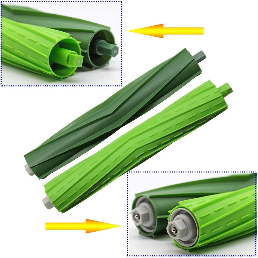 iRobot Roomba i Series Replacement Parts Kit – Compatible with i3/i3+/i4/i6/i6+/i7/i7+/i8/i8+/E5 HEPA Filters, Side Brushes