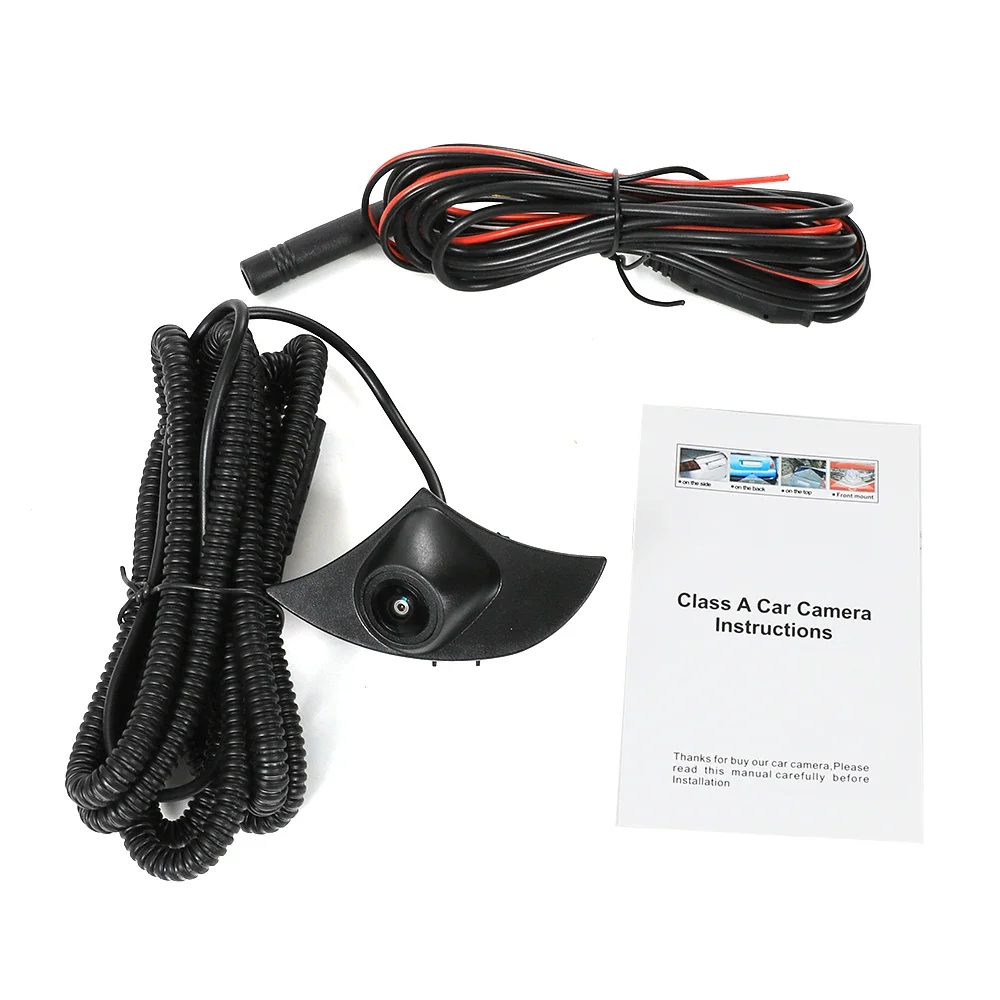 

Передняя камера «бобочка» для Toyota 2015 2016, Camry 150 ° 1080P Автомобильная камера переднего вида с объективом «рыбий глаз» ночного видения Автомобильная камера