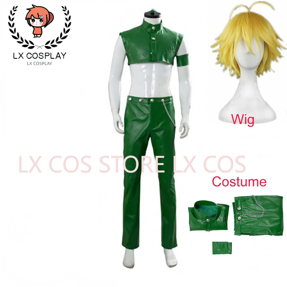 Anime  Meliodas : Wrath Of The Gods Cosplay Costume Halloween Cos