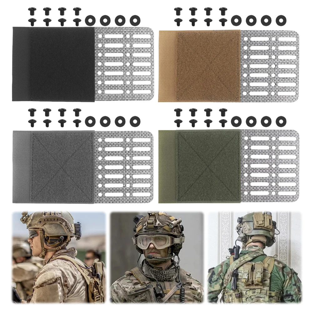 Molle Mounting Platform Universal Hanging Chest Side Expansion Plate Vest Side Expander for Camping Climbing