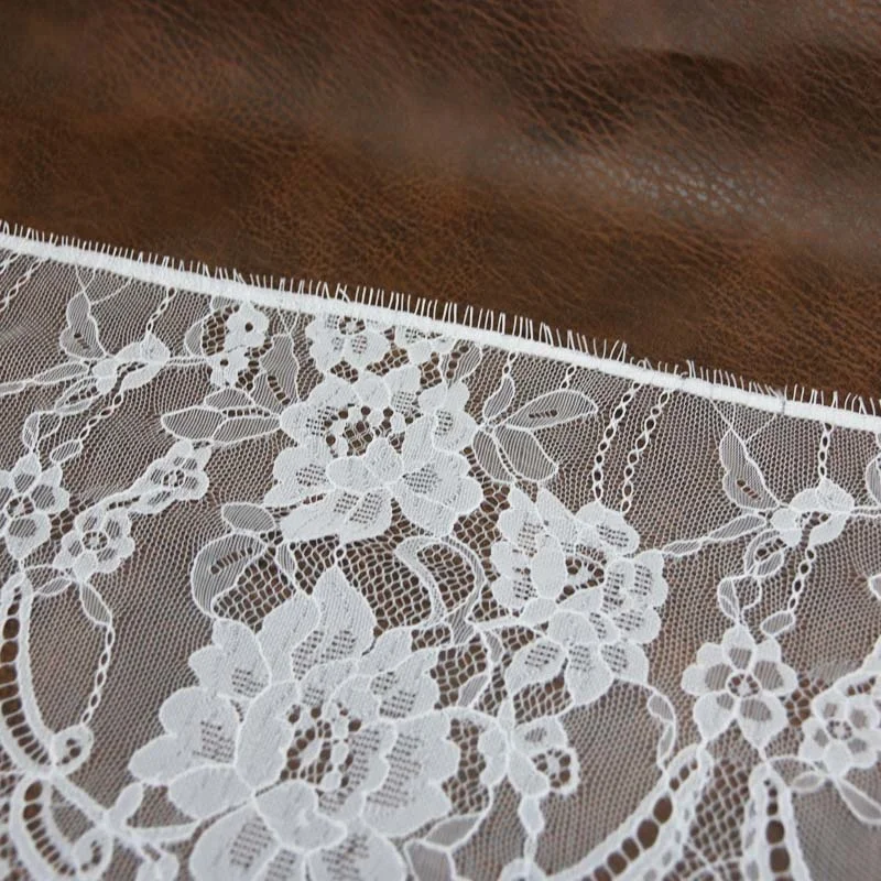 (3 متر/وحدة) 27 سنتيمتر الزهور البيضاء المطرزة رمش الدانتيل النسيج تقليم الديكور الحب فستان الزفاف اكسسوارات شريطة من الدانتيل