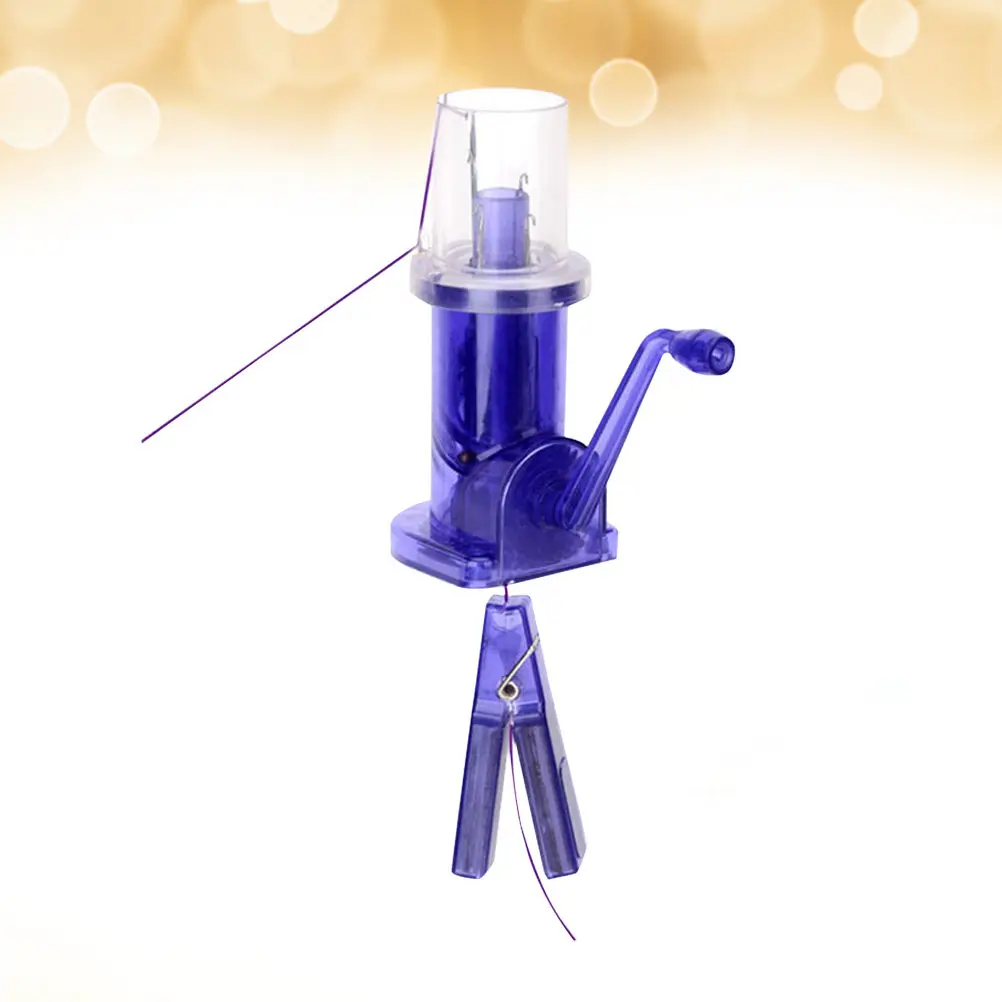 

Simple Knitting Machine Premium Material Long-Lasting DIY Spool Knitting Tool for Making Knots Braids Crafts Portable Small