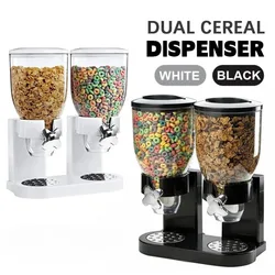 Cereal Food Dispenser Storage Airtight Operations Separator Storage Boxes Round Food Container Dry Food Container for Kitchen