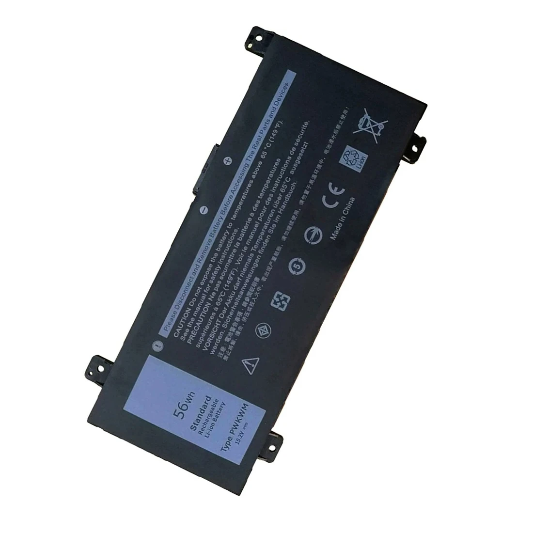 Laptop Battery PWKWM For Dell Inspiron 14 7000 7466 7467 P78G