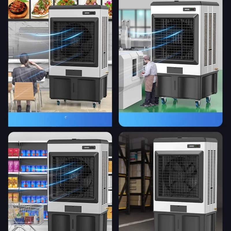 

Mobile Water Industrial Cooler Commercial Air Conditioning Fan-Air Conditioning Fan Refrigeration Electric Fan