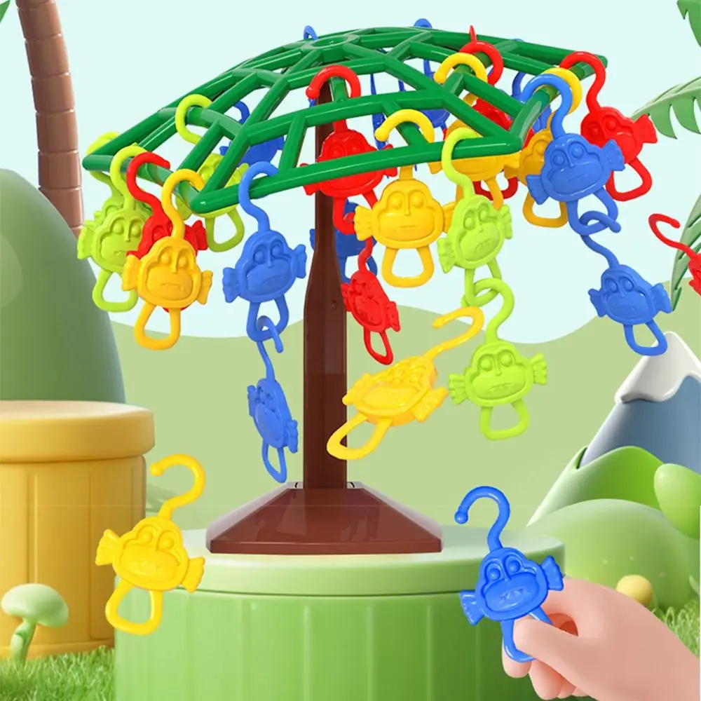 Divertido mono colgante, juguete de equilibrio, juego de escritorio, juego de equilibrio, mono, árbol trepador, juguete de fiesta