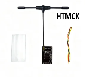 HTMCK ELRS 2.4GHz Nano Receiver 2400 RX with WT Type Antenna WiFi Upgrade for BETAFPV ExpressLRS FPV RC Drones