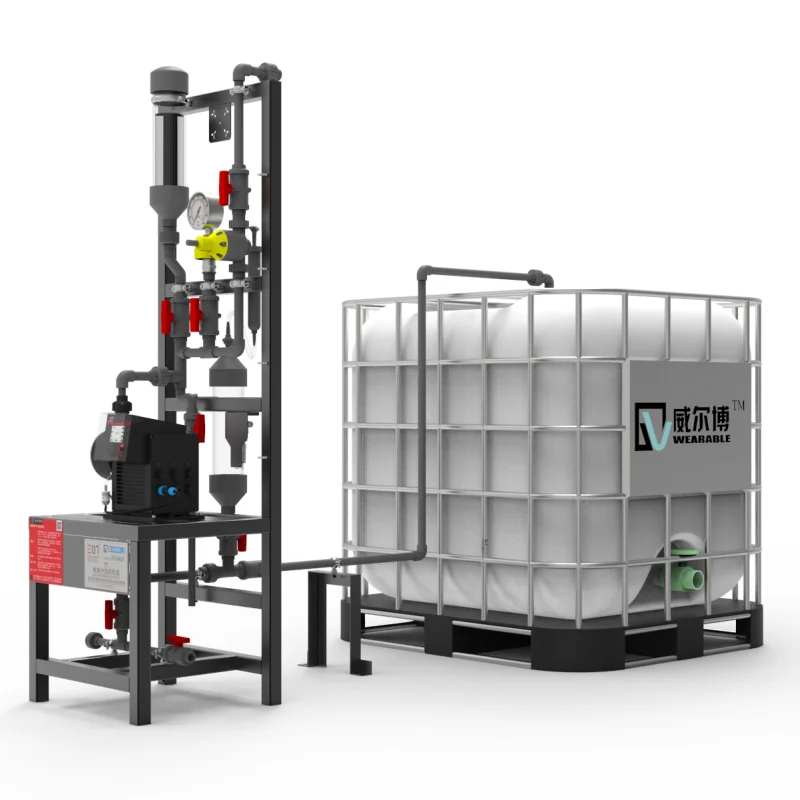 High Precision Acid Resistant Low Energy Consumption for Water Treatment Factory Direct Sale  Digital Metering Pump System 60l/h