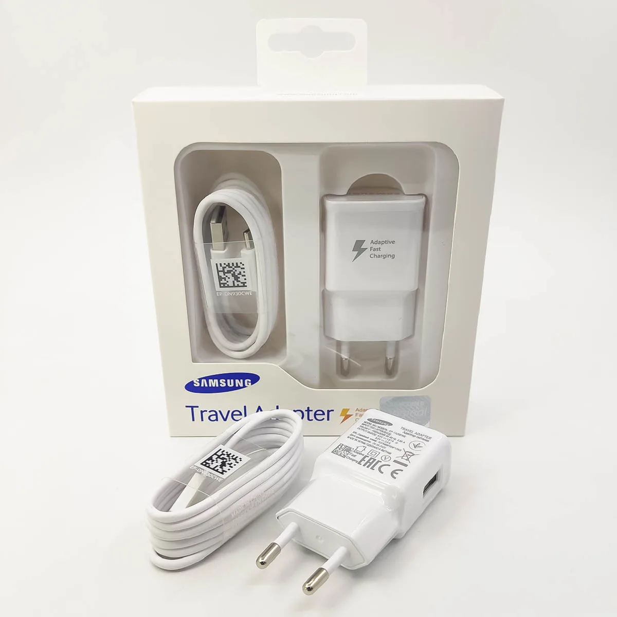 سامسونج 15 واط شاحن سريع شحن سريع محول الطاقة USB نوع C كابل ل غالاكسي S8 S9 S10 زائد A31 A30s A11 A04 A03 M31 تبويب A9