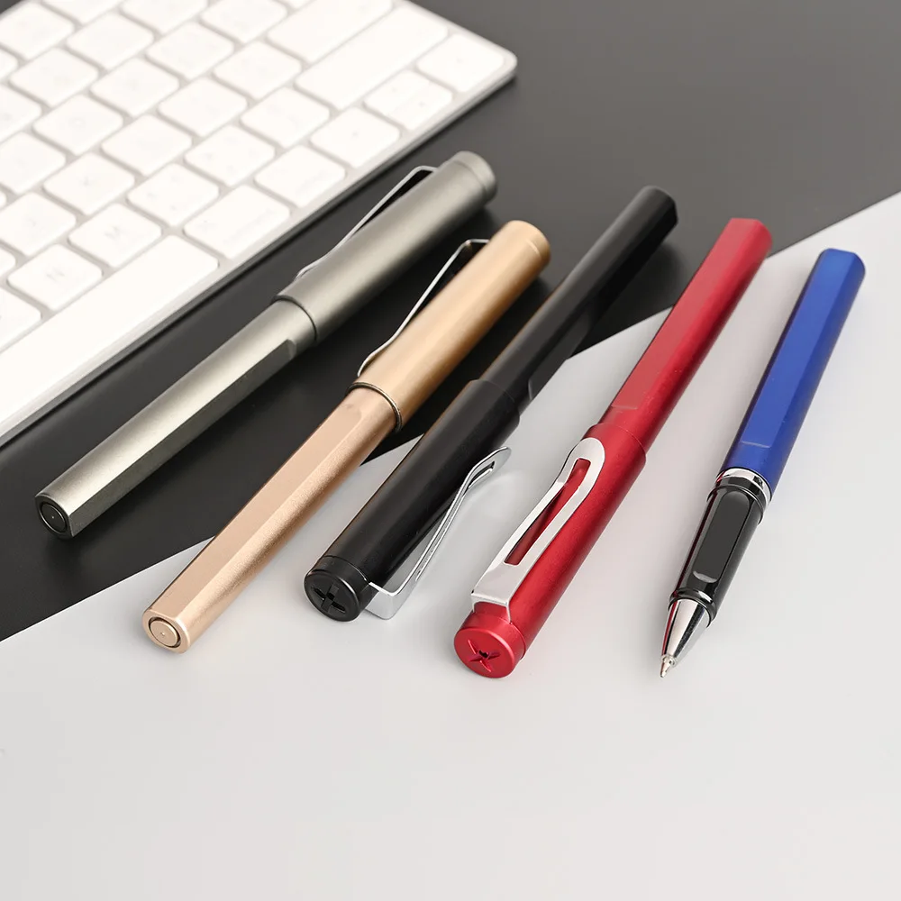 Signature Pen Customized Business High-end Gift Pen Set Advertising Pen Customized logo Gel Pen Water Pen Customized Glass pen