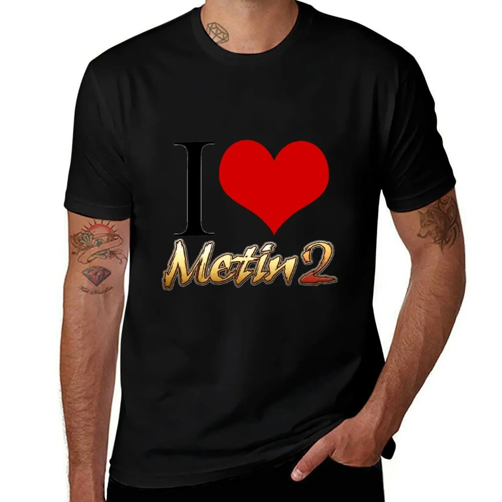 

Metin 2 T-Shirt gifts for boyfriend tshirts personalised aesthetic clothes t shirt for men