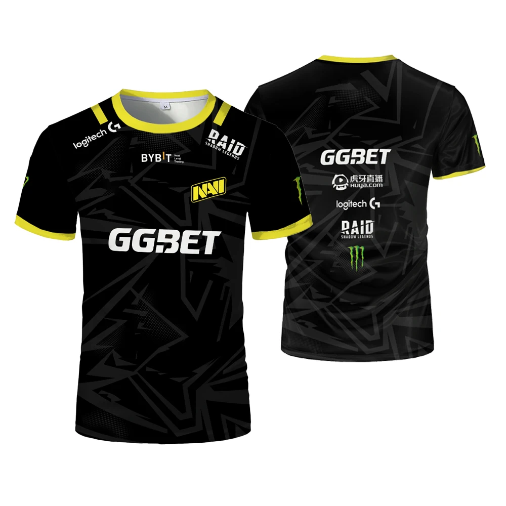 T-shirt NGagVincere N183 2024 PRO Peugeot, Uniforme De Maillot Électronique CSGO2 Cleksib S1mple Chemise De Fan Esports T-shirts