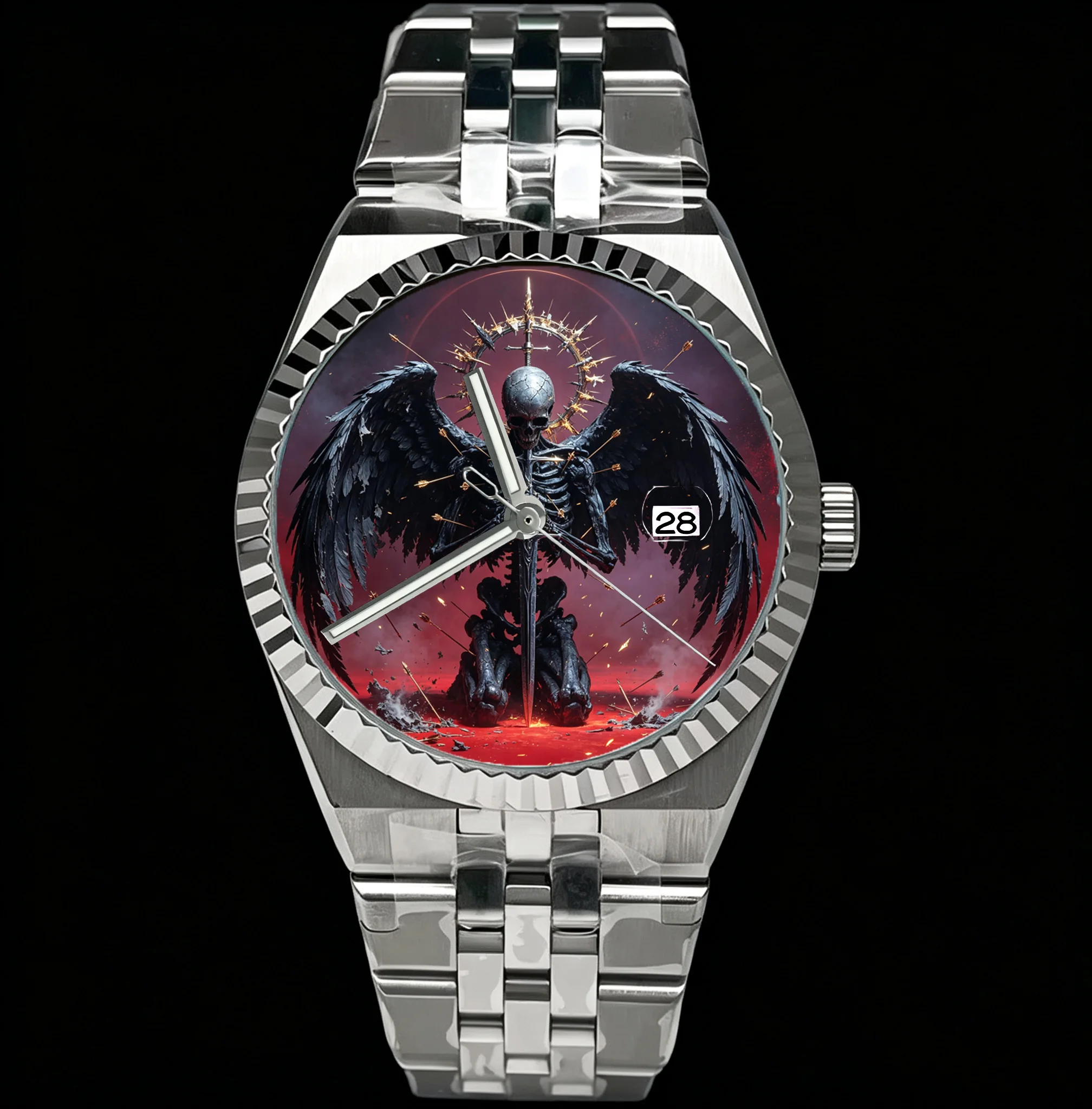 Męski zegarek mechaniczny ze s – Stainless Bracelet Diver recenzja i cena