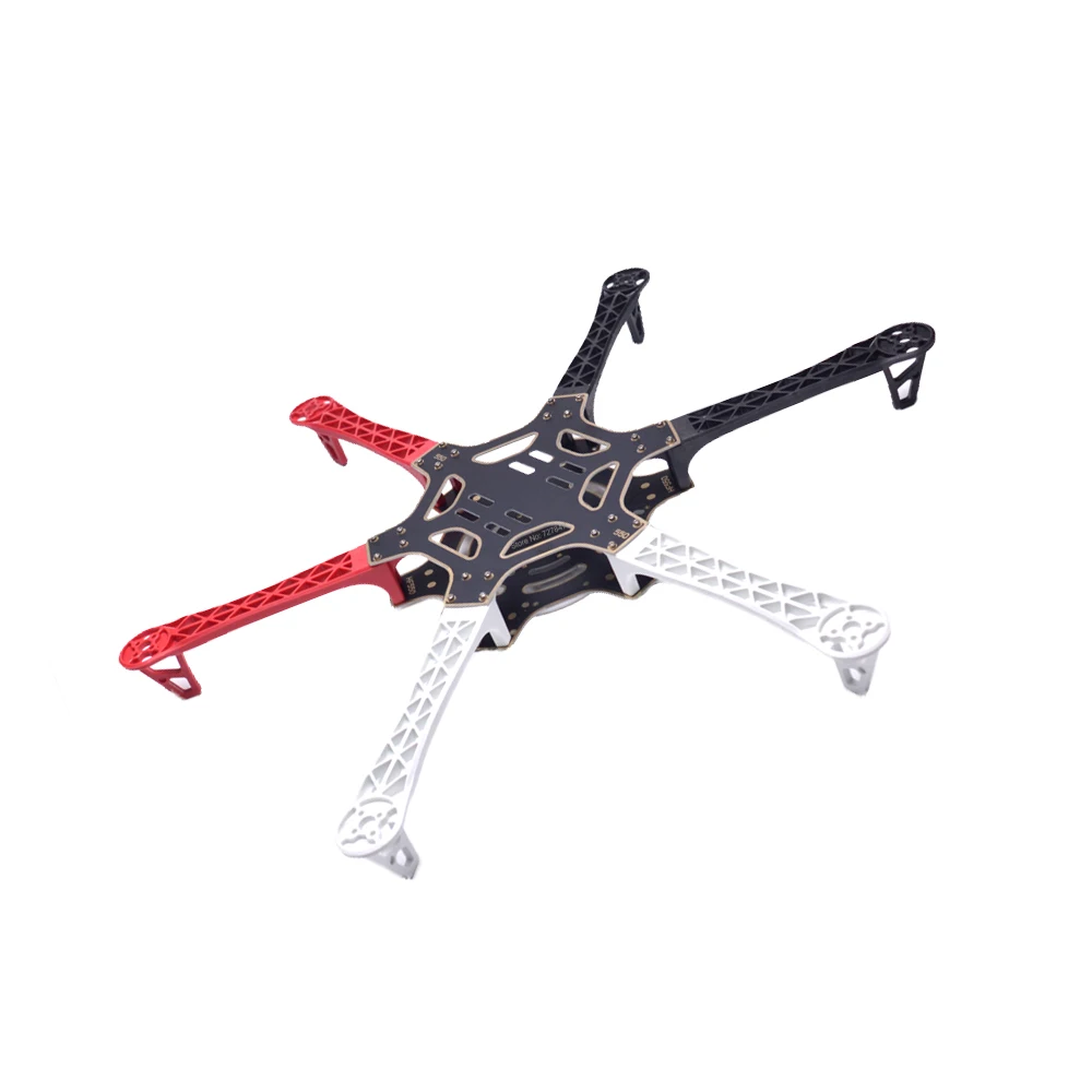 F550 Frame Kit  550 mm Hexa-Rotor+ 6Pcs QM2812 980KV Motor + battery belt for S550 MultiCopter Hexacopter UFO Heli