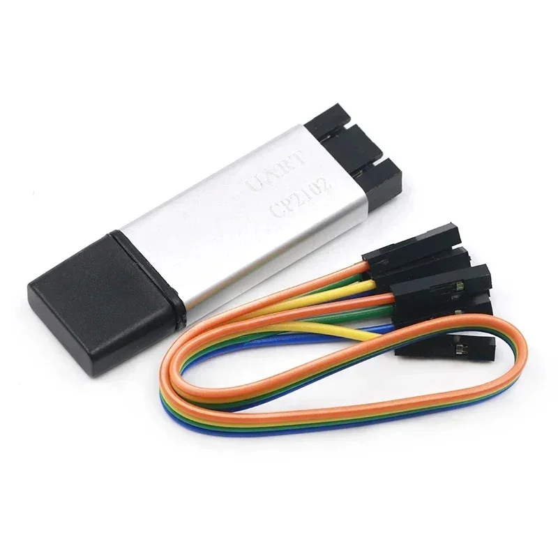Aluminum shell CP2102 USB 2.0 to TTL UART Module 6Pin Serial Converter STC Replace FT232 Module support 5v/3.3v for arduino