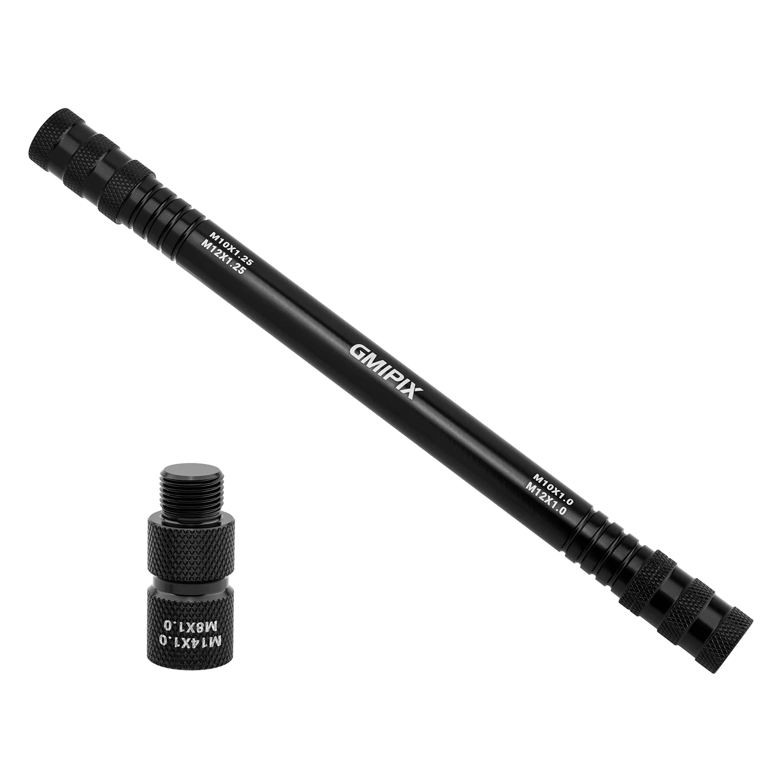 GMIPIX 6-in-1-Gabel-Dämpferstangen-Entlüftungswerkzeug M10 X 1,0/1,25 M12 X 1,0/1,25 M8 X 1,0 M14 X 1,0 Motorrad-Gabel-Entlüftungs-Reparaturwerkzeug – Detail 1