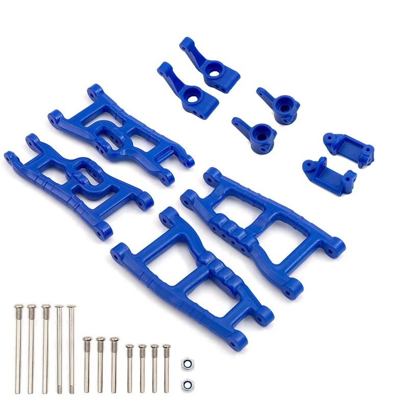 Nylon Front and Rear Suspension Arm Steering Block Stub Axle Carrier for Traxxas Slash 2WD VXL RC Car Upgrade Parts,1