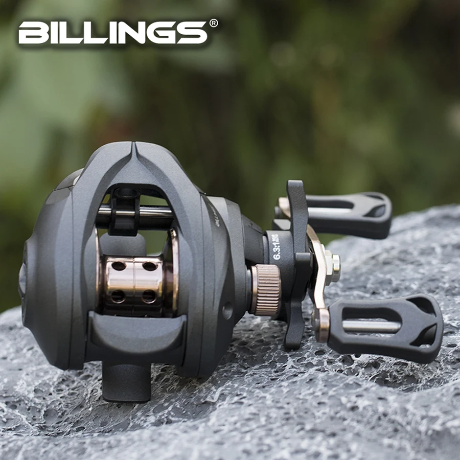 Carrete Baitcasting BILLINGS EX 6.3:1 – Agua dulce y salada - imagen 5