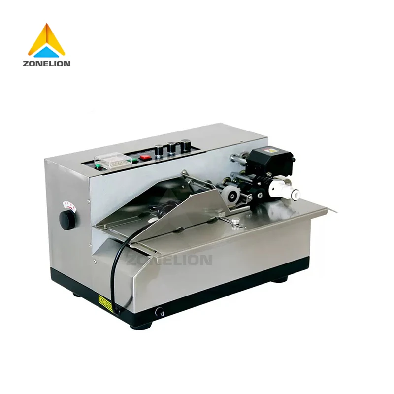 Stainless Steel Auto Paging Marking Machine For Food Packaging Batch Number Stamping