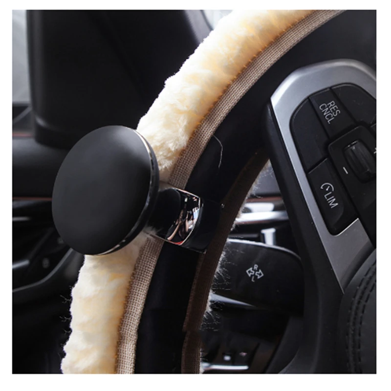 

Rotating Steering Wheel Fine-Tuning Knob 360 Degree Rotating Metal Bearing Power Handle Spherical Steering Booster