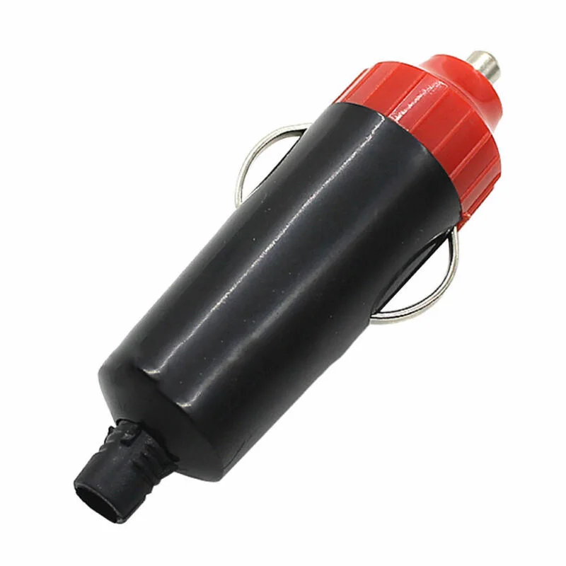 Adaptador de encendedor de coche, enchufe macho de 12V/24V, encendedor de cigarrillos, adaptador de conector de corriente, piezas interiores de automóviles