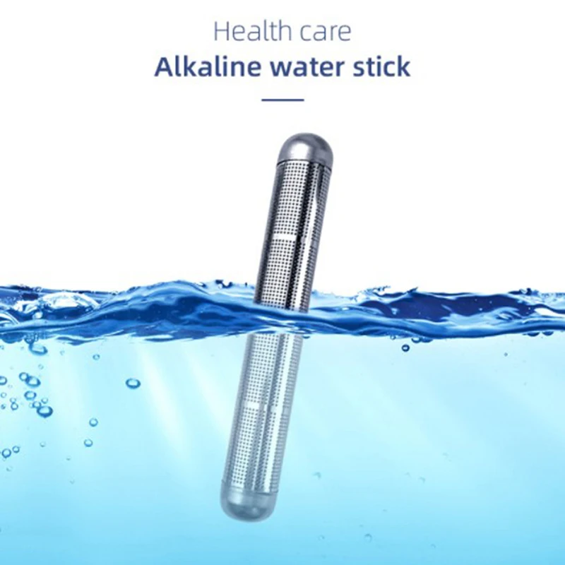 1 Stuks Waterzuiveraar Ionisator Stok Rvs Verhogen Ph Neg Opgeladen Gestructureerd Water Alkaline Zuivert Water Gezondheidszorg Tool