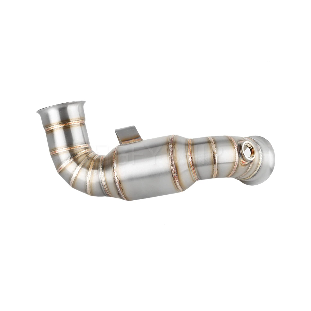 ل KTM 890 Adventure 2021 إلى 24 2025 890 Adventure R, Rally, ADV, L A2 22-25 الهروب دراجة نارية العادم الأوسط وصلة الأنابيب الانزلاق على