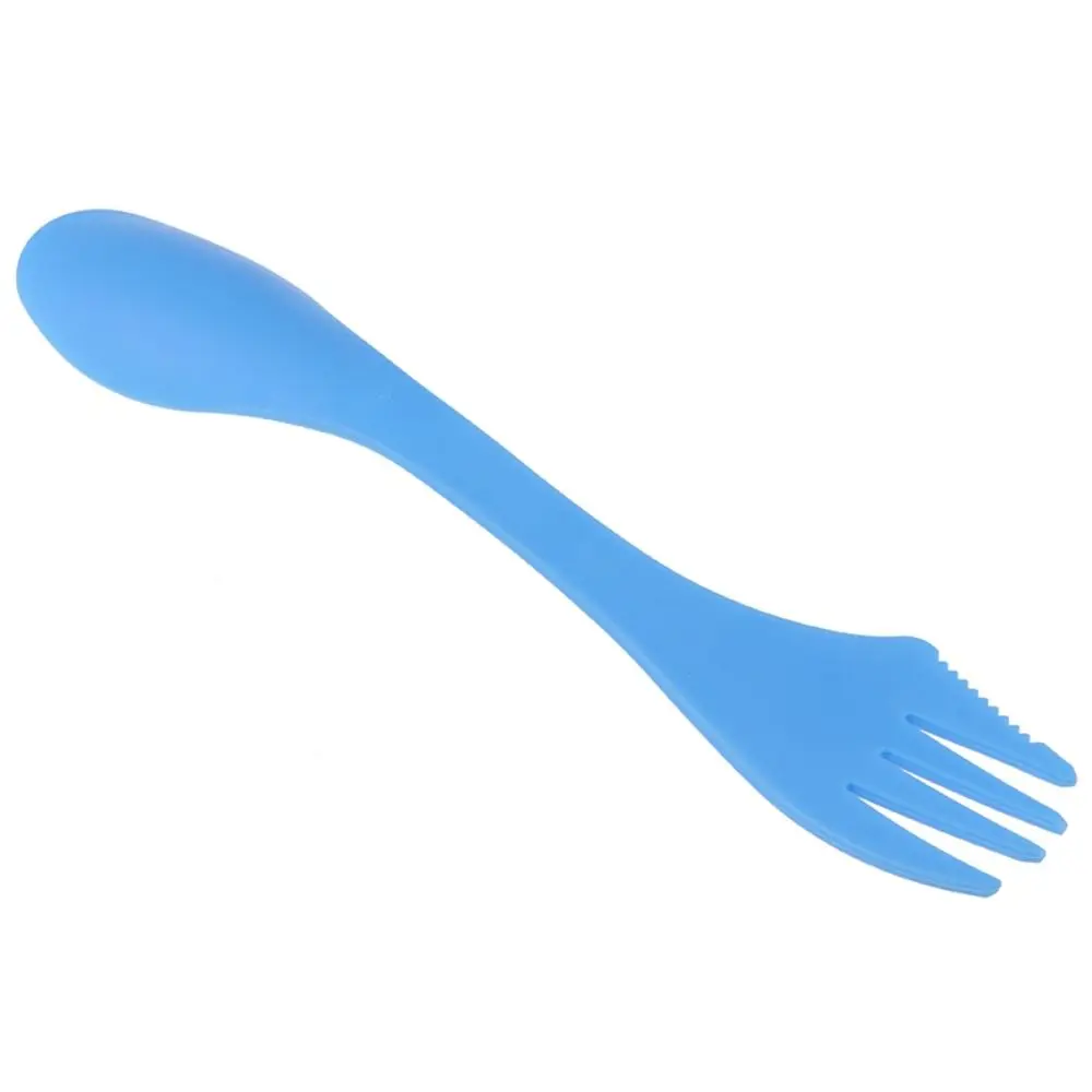 

Multi-functional Western Food Spoon Utensil Flatware Fruit Fork Spork Bottle Opener Fork Spoon Fork Plastic Spoon