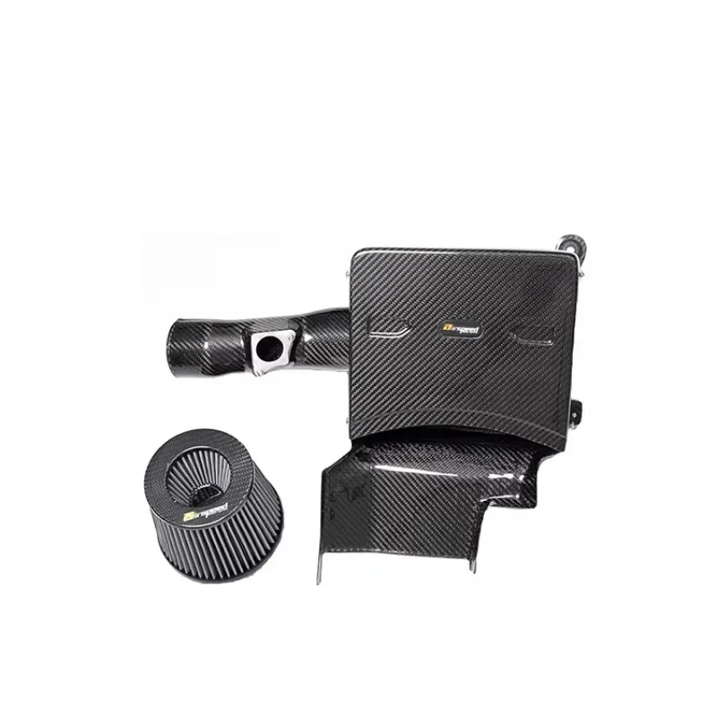 Hot Pressing Tank Craft Quality 100% Dry Carbon Fiber Cold Air Intake System for Accord 1.5T