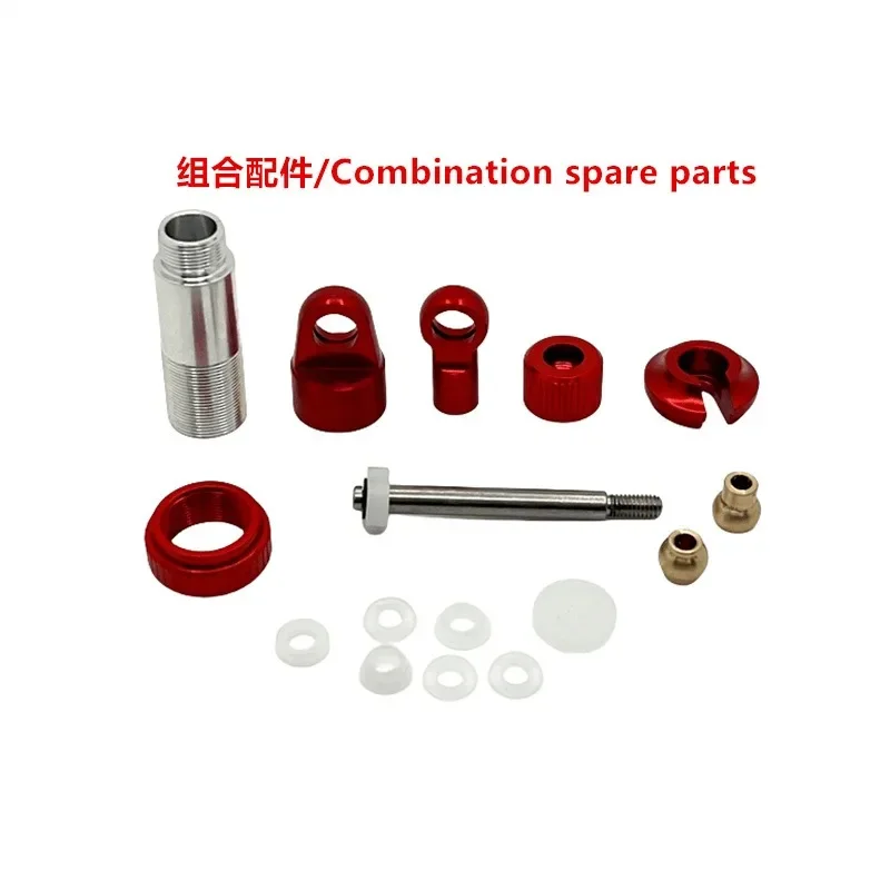 MJX Hyper Go 14209 14210 14211 16207 16208 16209 16210 H16 4pcs Metal Óleo Amortecedor Amortecedor RC Car Upgrade Parts Acessórios