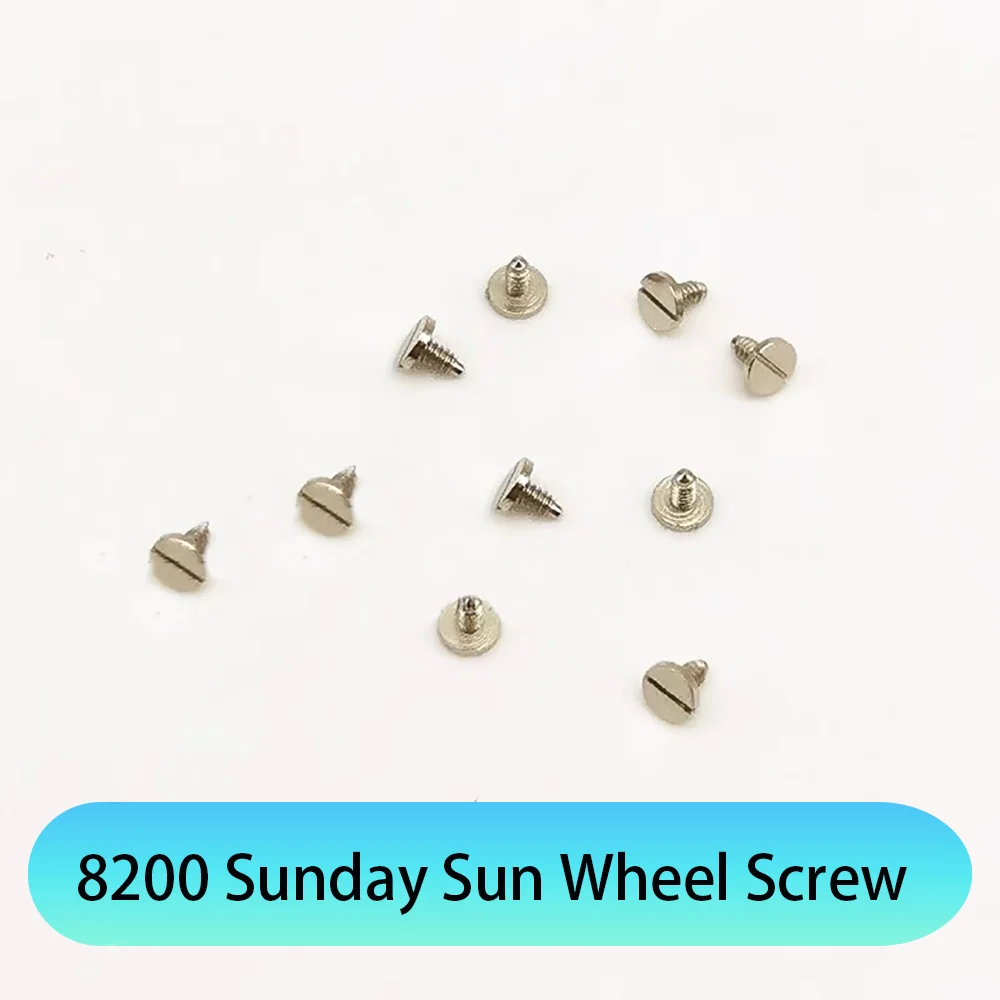 

Watch Accessories Suitable for 8200 Movement Sunday Sun Wheel Screw Watch Repair Parts Sunday Wheel Screw