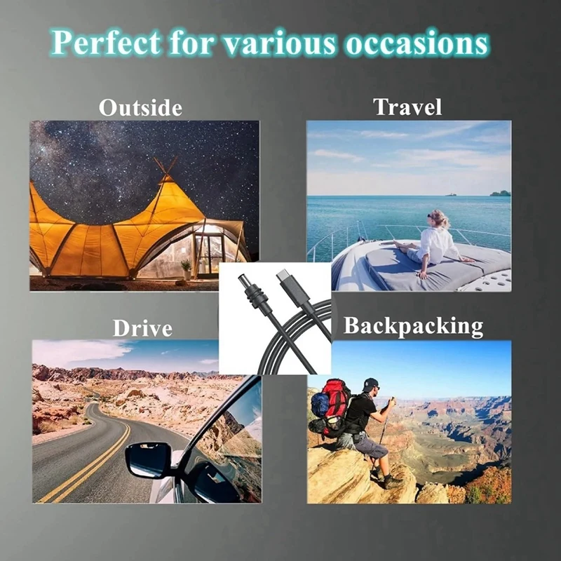 ل Starlink Space-X Mini USBC إلى D كابل مقاوم للماء الزائد حماية ماس كهربائى SPX MINI Type-C إلى كابل تيار مستمر