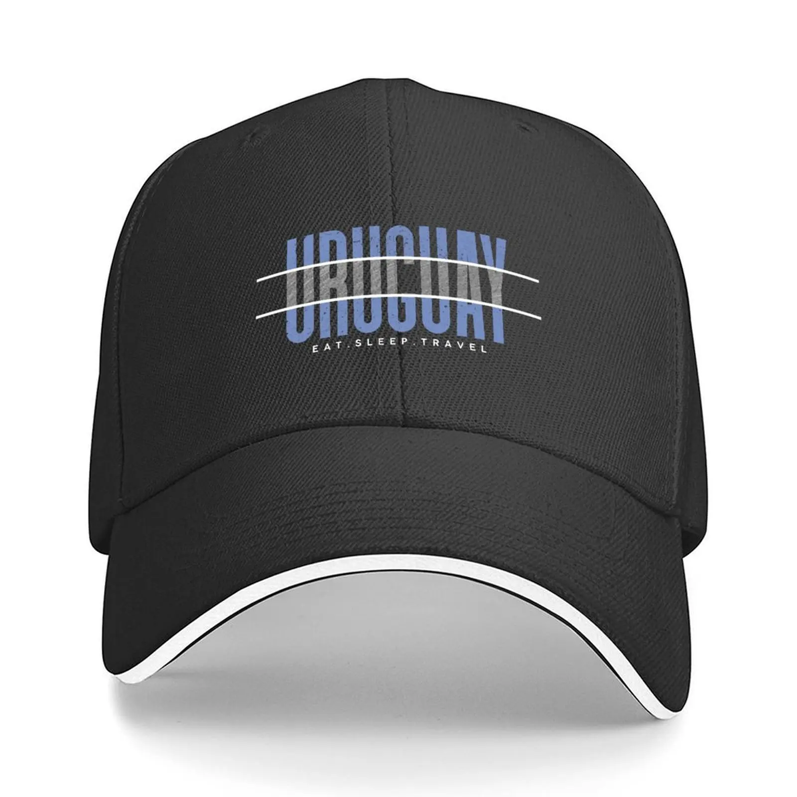 

Uruguay trip Baseball Cap fishing hat New In Hat Fashion Beach sun caps Female Men's