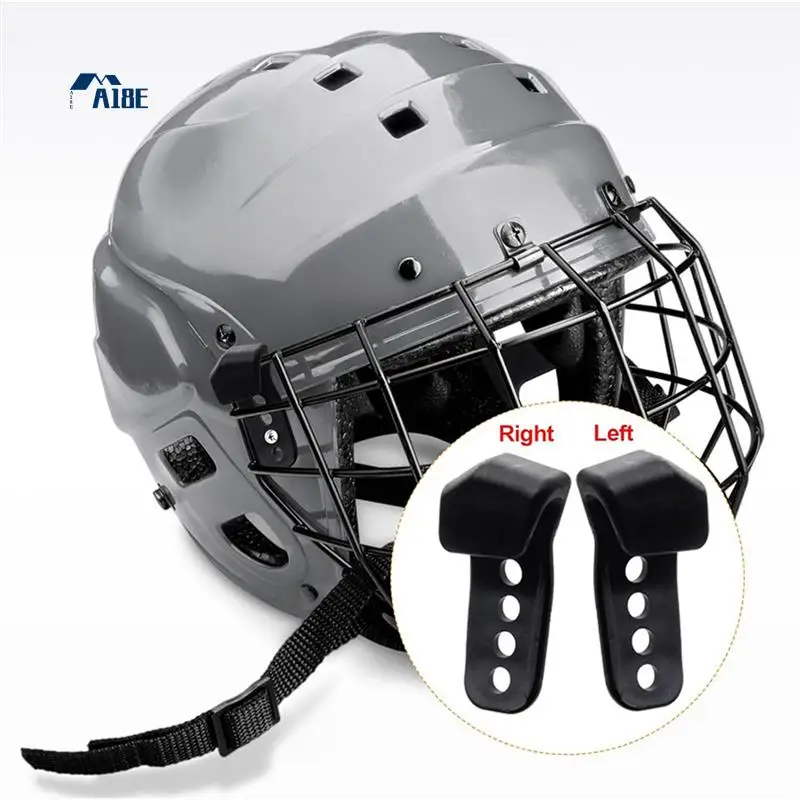 

A18E-61 Pcs Football Helmet Repair Kit Portable J Clips Visor Clips Rubber Gasket Screw Nuts Helmet Replacement Parts