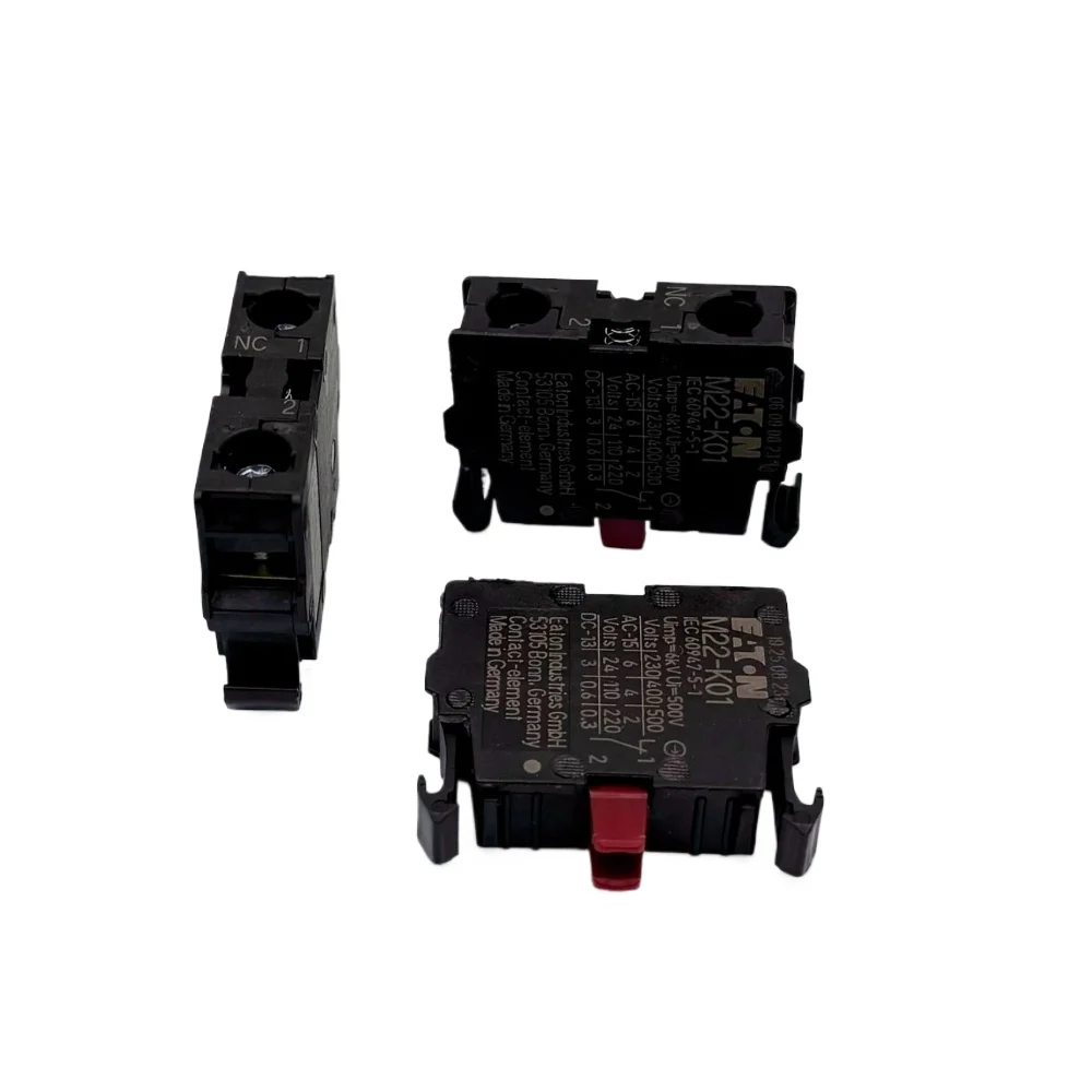 

10PCS EATON Moeller Contactor Auxiliary Contact Switch M22-K10 M22-K01 M22-KC10 M22-KC01 New Original