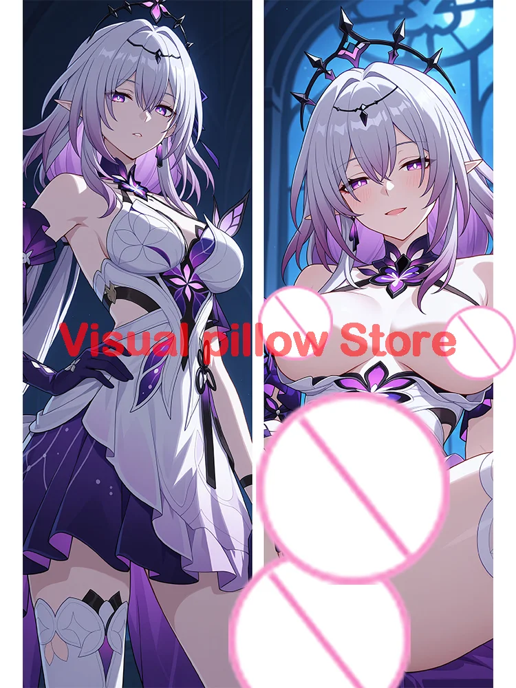 

Dakimakura anime Castorice Honkai Star Rail Double-sided Print Life-size body pillows cover Adult pillowcase