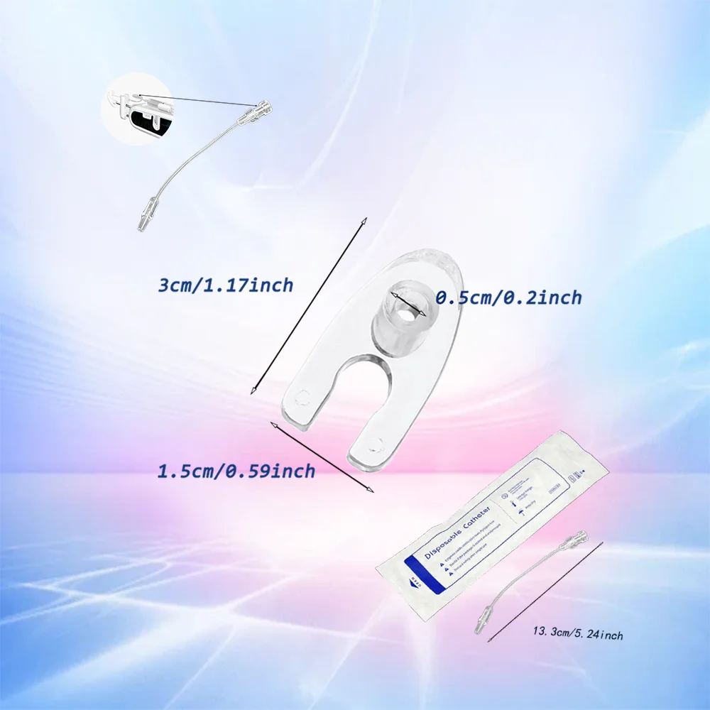 

Disposable Catheter Plastic Plate Suitable For Mesotherapy Gun Beauty Equipment Accessories tool