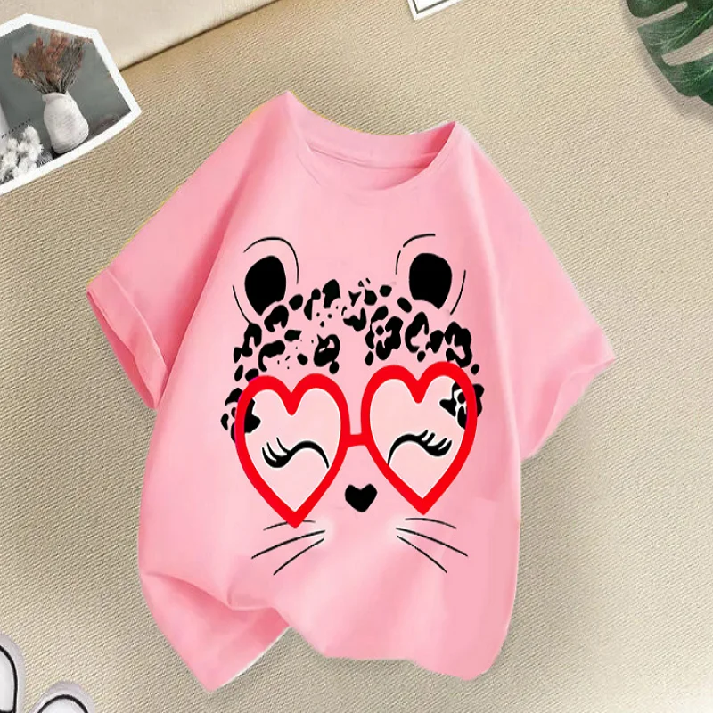 Summer Trendy Short-Sleeve T-Shirts for Boys and Girls – Stylish Children's Tops with Medium-Sleeve Designs for Cross-Border Ch