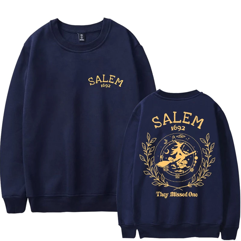 แม่มดฮาโลวีนซาเลม 1692 พวกเขาพลาดเสื้อสเวตเตอร์ผู้หญิงเสื้อสเวตเตอร์ขนาดใหญ่แขนยาวฤดูใบไม้ร่วงวันหยุดฮาโลวีนเสื้อสวมหัว