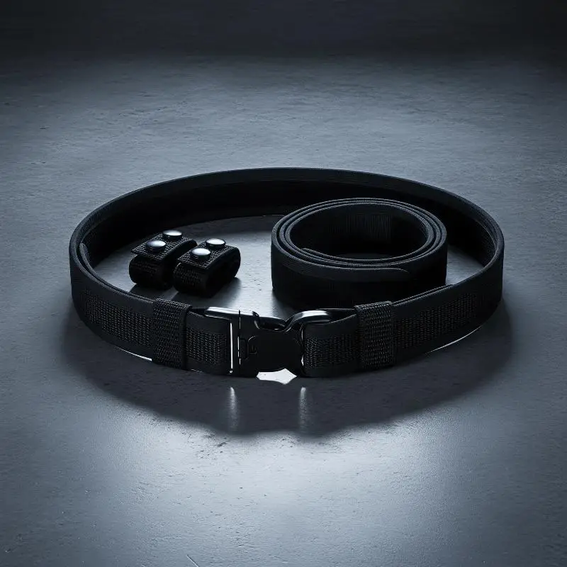 New Men Belt 2 In 1 Buckle Quick Release Tactical Mens Two In One Belts Inner Belt Tactica Multi-Size Adjustable Belt