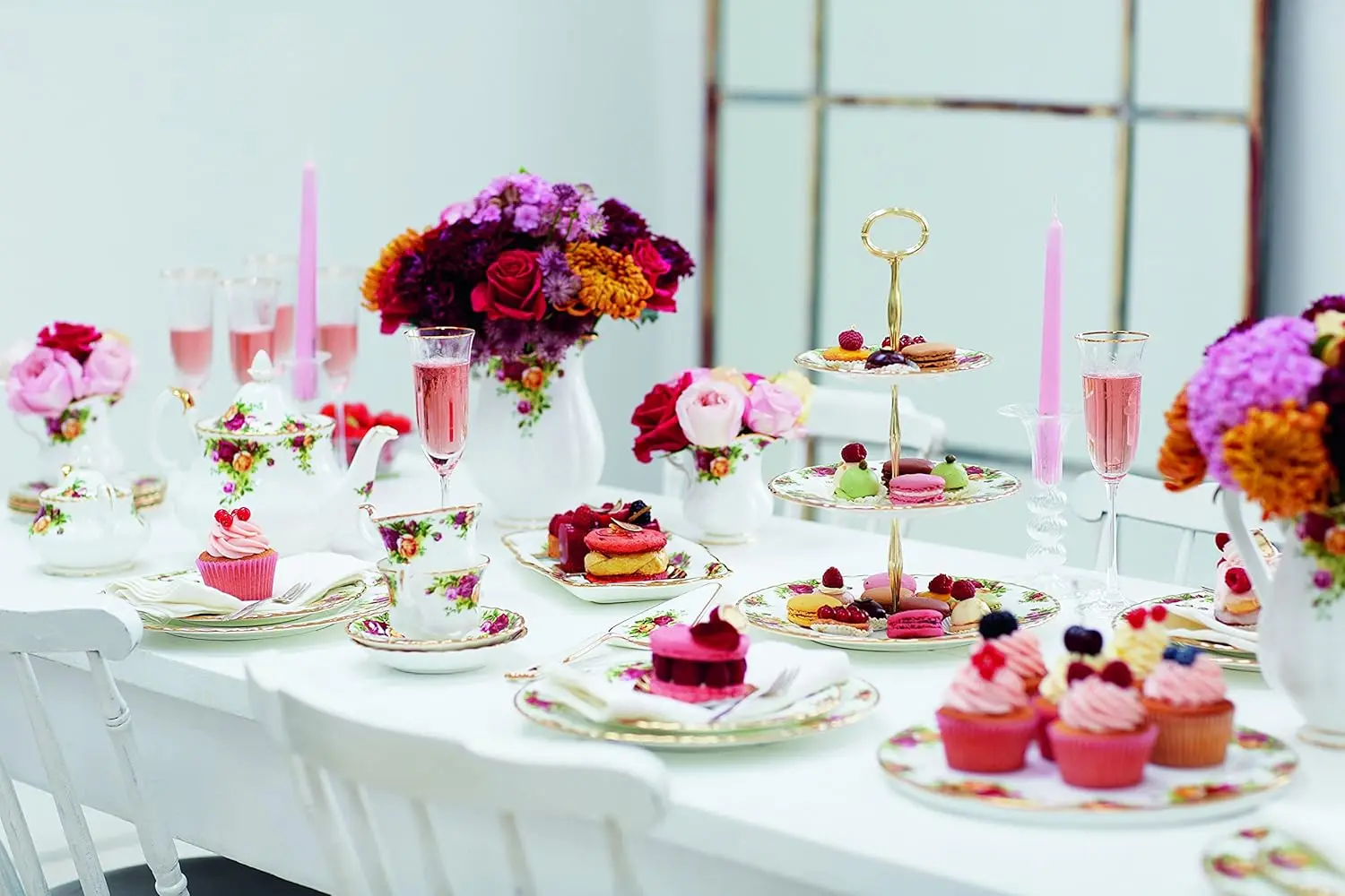 Juego de té de 9 piezas