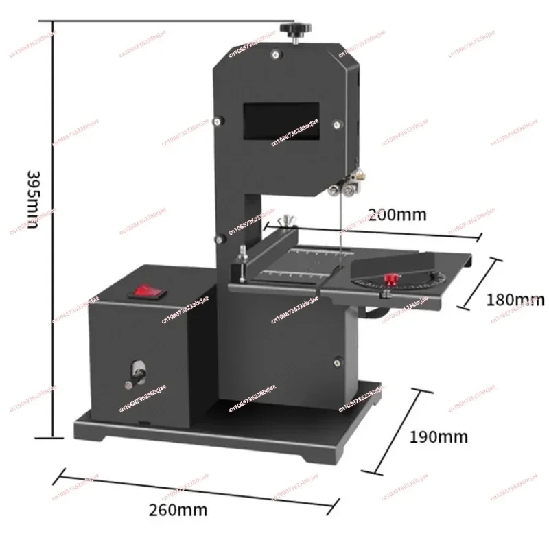 800W 1750RPM Woodworking Band Sawing Machine Table-Saw Electric Desktop Wire Saw 70MM DIY Cutting Tool Small Household