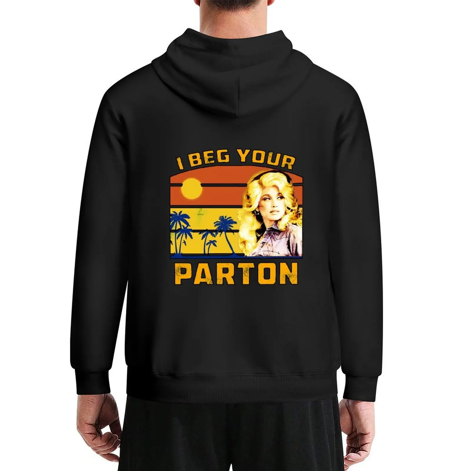 

I beg your Parton Hoodie hooded shirt blouse men's sweat-shirt mens clothes men hoodie