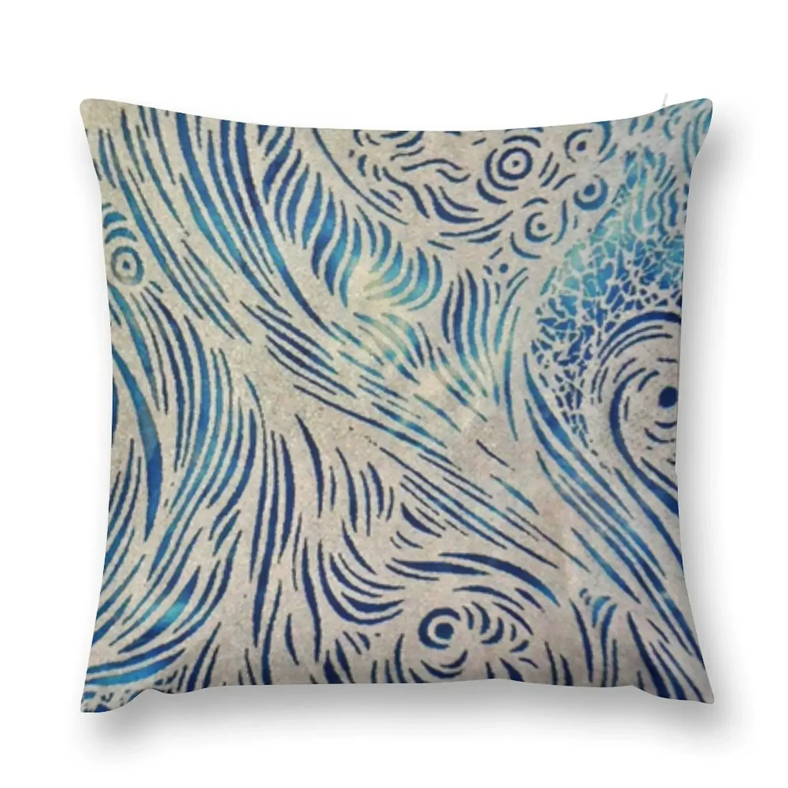 

Water Design Print Throw Pillow Cushion Cover For Sofa Sofa Cushion Cover Pillow Cases Elastic Cover For Sofa pillow