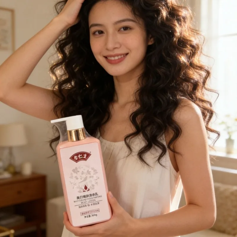 Brightening Body Lotion, 5% Niacinamide Moisturizer, Long Lasting Fragrance Smooths Rough & Dull Skin, 48H Deep Hydration