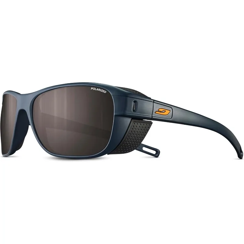 

Julbo Camino Glacier Sunglasses for Men & Women w/Removable Side Shields for Mountaineering, Hiking, Skiing, and Trekking