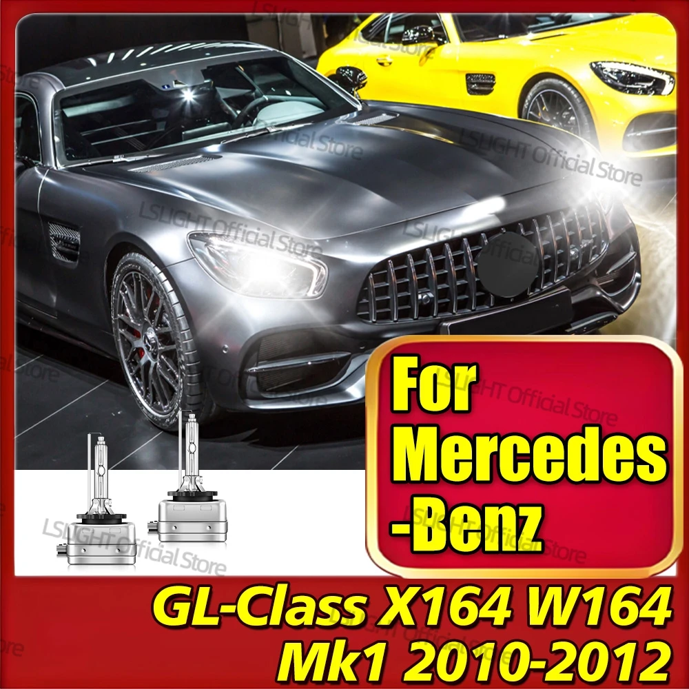 

2x For Mercedes-Benz GL-Class X164 W164 Mk1 2010 2011 2012 HID Xenon Head Lamps 35W Fast Bright D1S D1 Bulbs 6000K 8000K 10000K