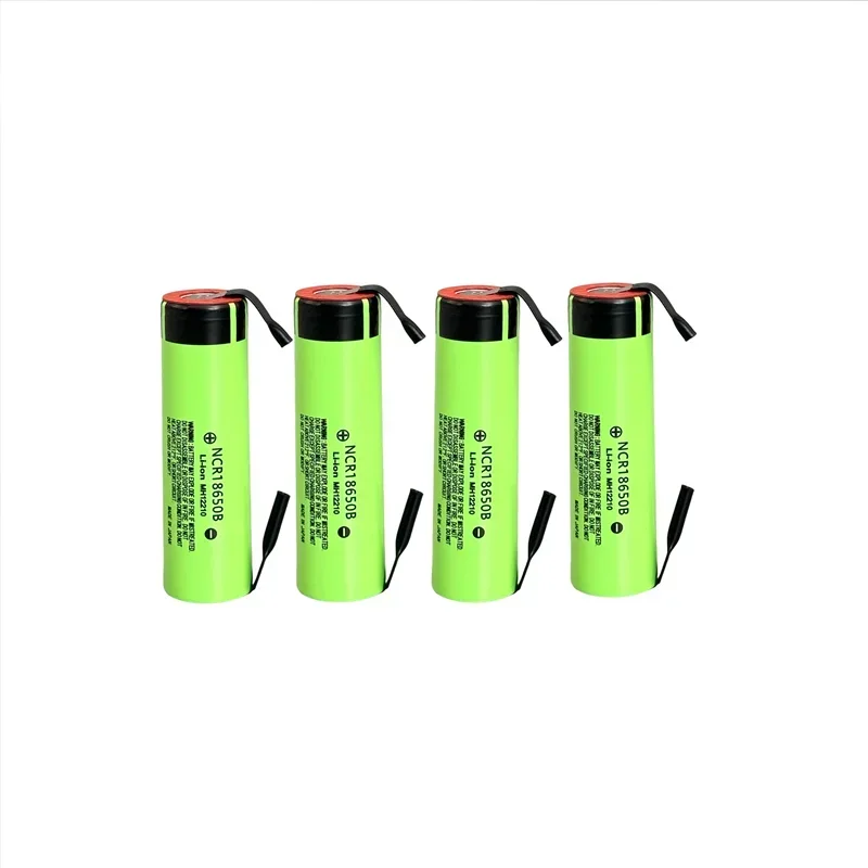 New Original NCR18650B 3.7V K34B 3400 mah 18650 Lithium Rechargeable Battery For Flashlight batteries+DIY nickel