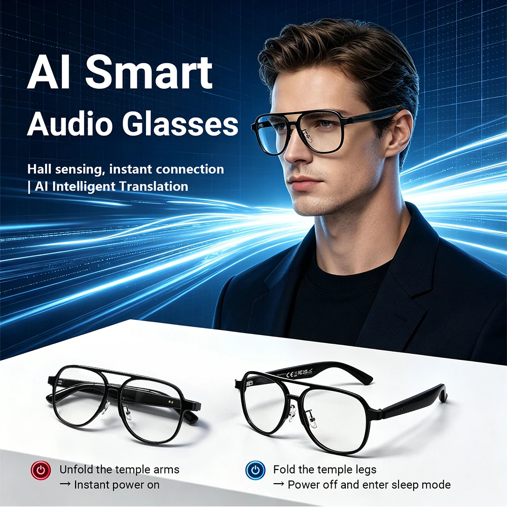 Kacamata Audio Pintar GM82 Sen - Audio Music Hall ulasan dan harga